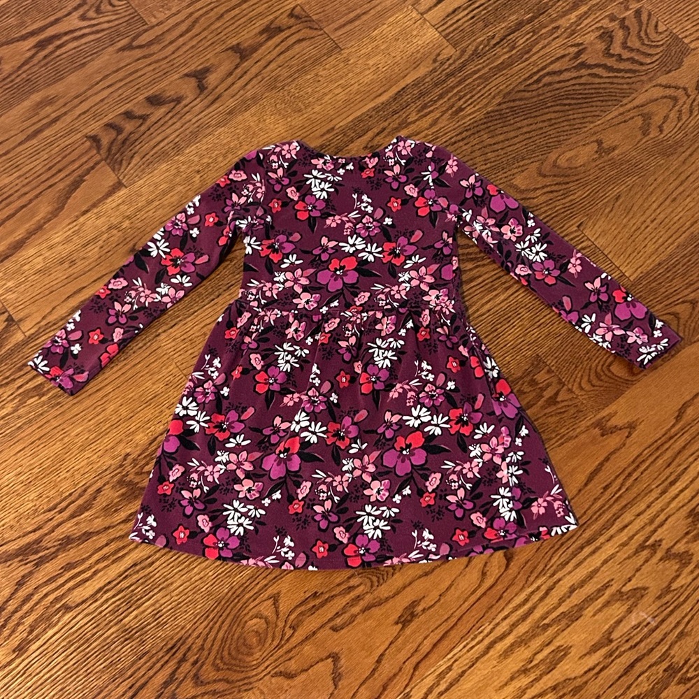 Rumi+Ryder | Purple and Pink Floral Dress - Picture 2 of 3